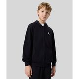 Jordan Brooklyn Fleece Full-Zip Hoodie 08-16 yaş çocuk erkek Siyah Sweatshirt - 95F120-023