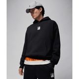 Jordan Brooklyn Fleece Graphic Pullover Hoodie Erkek Siyah Sweatshirt - HV0544-010