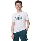 Jordan Çocuk T-Shirt Jdb Flıght Team Ss Tee 95d368-001 - 10 - 12 Yaş - Beyaz