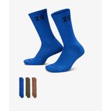 Jordan DA5718-922 Essentials Crew Socks Çok Renkli 3'lü Erkek Çorap