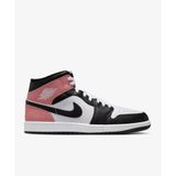 Jordan DQ8426-100 Siyah Air 1 Mid Erkek Sneaker