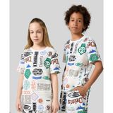 Jordan Essentials Printed T-Shirt 08-16 yaş çocuk erkek Beyaz Tişört - 95D621-782