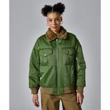 Jordan FB5088-340 Yeşil Hip Lenght JKT Kadın Mont