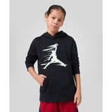 Jordan Flight Mvp French Terry Pullover Hoodie 08-16 yaş çocuk erkek Siyah Sweatshirt - 95D384-023