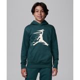 Jordan Flight Mvp French Terry Pullover Hoodie 08-16 yaş çocuk erkek Yeşil Sweatshirt - 95D384-EI8