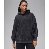 Jordan FN5738-010 Siyah Flight Fleece Hoodie Kadın Sweatshirt