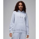 Jordan FV7050-085 Mavi Flight Fleece Satin Lined Pullover Hoodie Kadın Sweatshirt