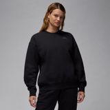 Jordan FV7053-010 Siyah Flight Fleece Crew-Neck Kadın Sweatshirt