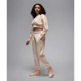 Jordan FV7059-838 Flight Fleece Bej Kadın Eşofman Altı