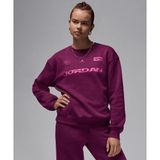 Jordan FV7086-610 Mor Brooklyn Fleece Crew-Neck Kadın Sweatshirt