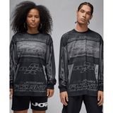 Jordan FV7239-010 Siyah MVP Printed Long-Sleeve Top Erkek T-Shirt