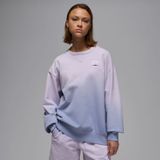 Jordan HJ0032-530 Mor Flight Fleece French Terry Crew-Neck Kadın Sweatshirt