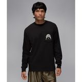 Jordan HV4567-010 Siyah Brooklyn Realtree Long-Sleeve Pocket Crew Neck Erkek Sweatshirt