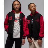 Jordan Knit Bomber Jacket 08-16 yaş çocuk erkek Siyah Mont - 95F008-023