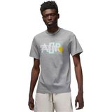 Jordan M Brand Gfx Ss Crew 3 Erkek T-Shirt DM1426-091 Gri - L
