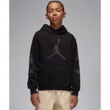 Jordan MVP Jumpman Fleece Pullover Hoodie 08-16 yaş çocuk erkek Siyah Sweatshirt - 95F099-023