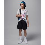 Jordan Poolsides HBR Shorts 08-16 yaş çocuk erkek Siyah Şort - 95D856-023