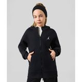 Jordan Sports Statement Court Full Zip 08-16 yaş çocuk erkek Siyah Sweatshirt - 95D273-023