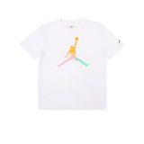 Jordan Tie-Dye T-Shirt 08-16 yaş çocuk erkek Beyaz Tişört - 95F822-001