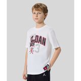 Jordan Varsity Split T-Shirt 08-16 yaş çocuk erkek Beyaz Tişört - 95F224-782
