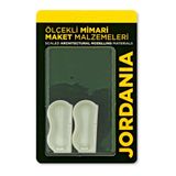 Jordania 32x20x70 mm 1/025 Tefriş Küvet Maket