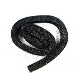Jordania Sünger Bahçe Çiti Siyah 16x10 mm + 50 cm Maket