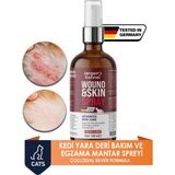 Jorgens Kennel Kedi Yara ve Deri Bakım Spreyi Egzama Mantar Karşıtı Kaşıntı Tahriş Cilt Bakım Desteği 100 ml