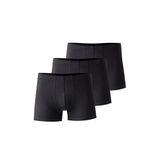 josejuan 3'lü Erkek Boxer Koton Likralı 1004, 3'lü Siyah, 2XL, 8698528335869