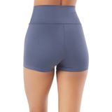 josejuan Kadın Mini Spor Şort Tayt Yüksek Bel Sıkılaştırıcı 7400 - XL - İndigo