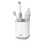Joseph Joseph 70509 Easy-Store Diş Fırçalık, Beyaz/Gri