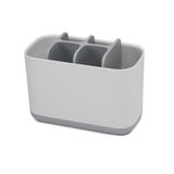Joseph Joseph 70510 Easy-Store Büyük Diş Fırçalık, Beyaz/Gri