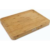 Joseph Joseph Cut&carve Plus Büyük Bambu Kesme Tahtası, Bambu - Renkli