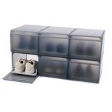 Joseph Joseph ShoeCase Premium Ayakkabı ve Spor Ayakkabı Saklama Kutusu Düzenleyici, Kaydırmalı Ayakkabı Tepsisi, 6'lı Paket