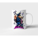 Jotaro Kujo Jojo's Bizarre Adventure Anime Tasarım Kupa - Hediyelik Kupa - Baskılı Kupa - 001 - Beyaz - 300 ml