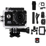 Jouis 4K Ultra HD Su Geçirmez Aksiyon Kamerası – 16MP Wifi Spor Kamera, 170° Geniş Açılı Lens, 2.0 İnç Ekran, 2.4G Kablosuz Bilek Uzaktan Kumandalı, Bisiklet ve Sualtı Dalış Seti