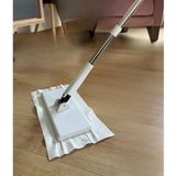 Jouis Döner Başlıklı Mini Temizlik Paspası, Hijyenik Temassız Kullanım,Islak Mendil Uyumlu,Tüm Bezlerle Uyumlu Akıllı Mop (Tembel Mop)