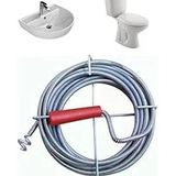 Jouis Gider Açma Aparatı 3 Metre Spirali Tıkanıklık Açma Makinesi Mutfak Banyo Drenaj Duş Tuvalet Kanalizasyon