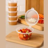Jouis Saklama Kabı Sos 50 Adet 120 ml – 4 oz Kemik Suyu, İlik Suyu, Anne Sütü, Sos ve Püre Dondurucu Uyumlu Buzluk Kabı, Sızdırmaz Kapaklı (BPA İÇERMEZ - KALİTELİ)