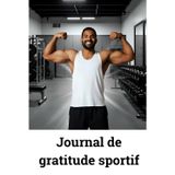 Journal de Gratitude Sportif pour Homme Sud-Asiatique