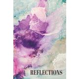 Journal Sketchbook: for artists, dreamers and writers, 6 x 9 inches, 100 pages with original ethereal alcohol ink painting, Gift for Vacations and Holidays