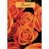 Journal/Notebook, Hardcover, Glossy Finish: Orange Roses
