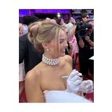 Jovela Büyük Inci tasma choker kolye