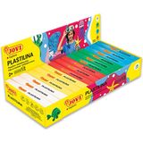 Jovı 71B 150GR Kurumayan Oyun Hamuru Basıc 3 x 5 Renk - 15'li Kutu - Gri