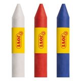 Jovi Jovı 175AD Yüz Boyası Stik Kalem 5,6gr Beyaz-Kırmızı-Mavi - 3'lü