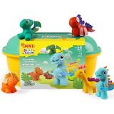 Jovi Jovı 2201 Kurumayan Oyun Hamuru Play&fun Dinazor Devri Seti - Gri