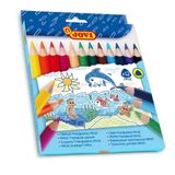 Jovi Maxi 12 Renkli Kuru Boya Seti