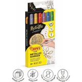 Jovi Metalik Keçeli Kalem (Marker) - 6 Renk