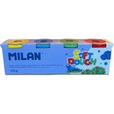 Jovi Mılan Oyun Hamuru 100GR x 4 Renk - Gri