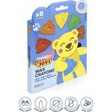 Jovi My Fırst Crayons - Ayıcık Mum Boya - 8 Renk