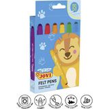 Jovi My First Jumbo Yıkanabilir Keçeli Boya Kalemi - 6 Renk